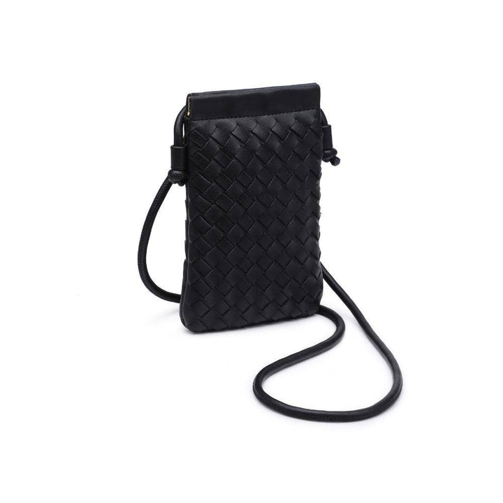 Black Woven Crossbody