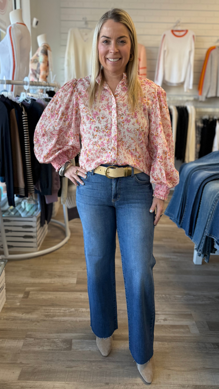 Grace Floral Top