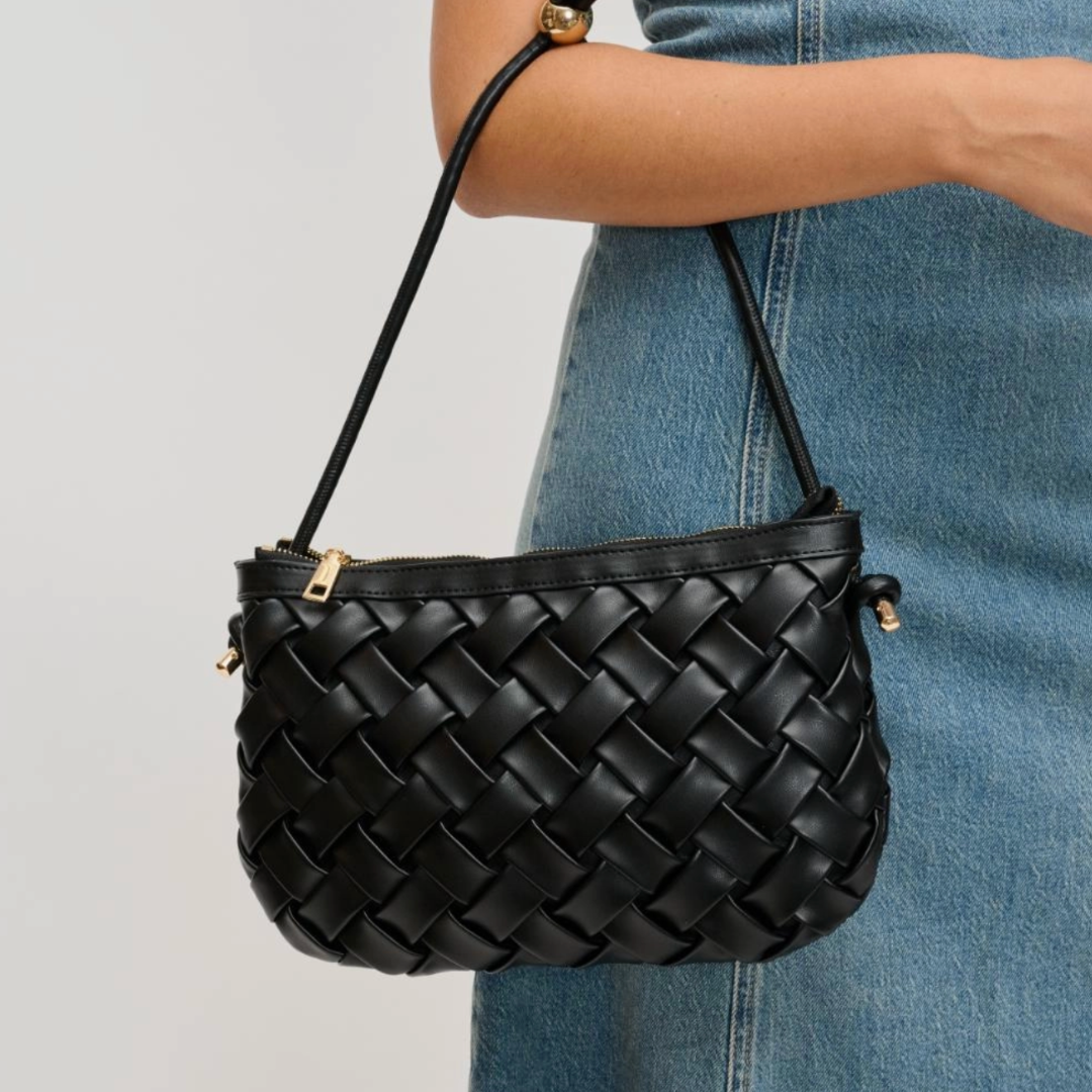 Black Clutch Shoulder Bag