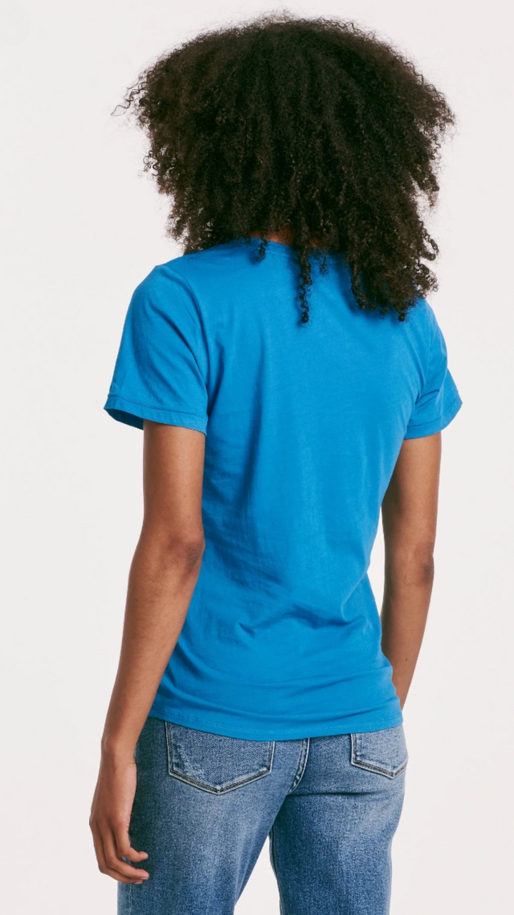 Double Fold V Neck Tee