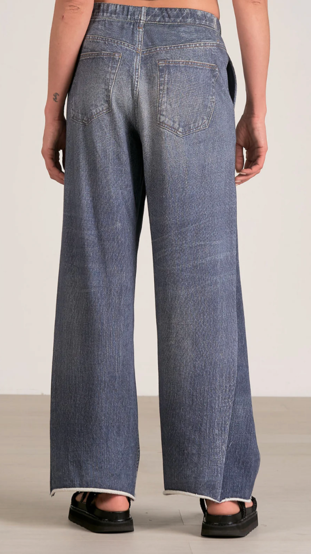 Dark Denim Sweatpant Jeans