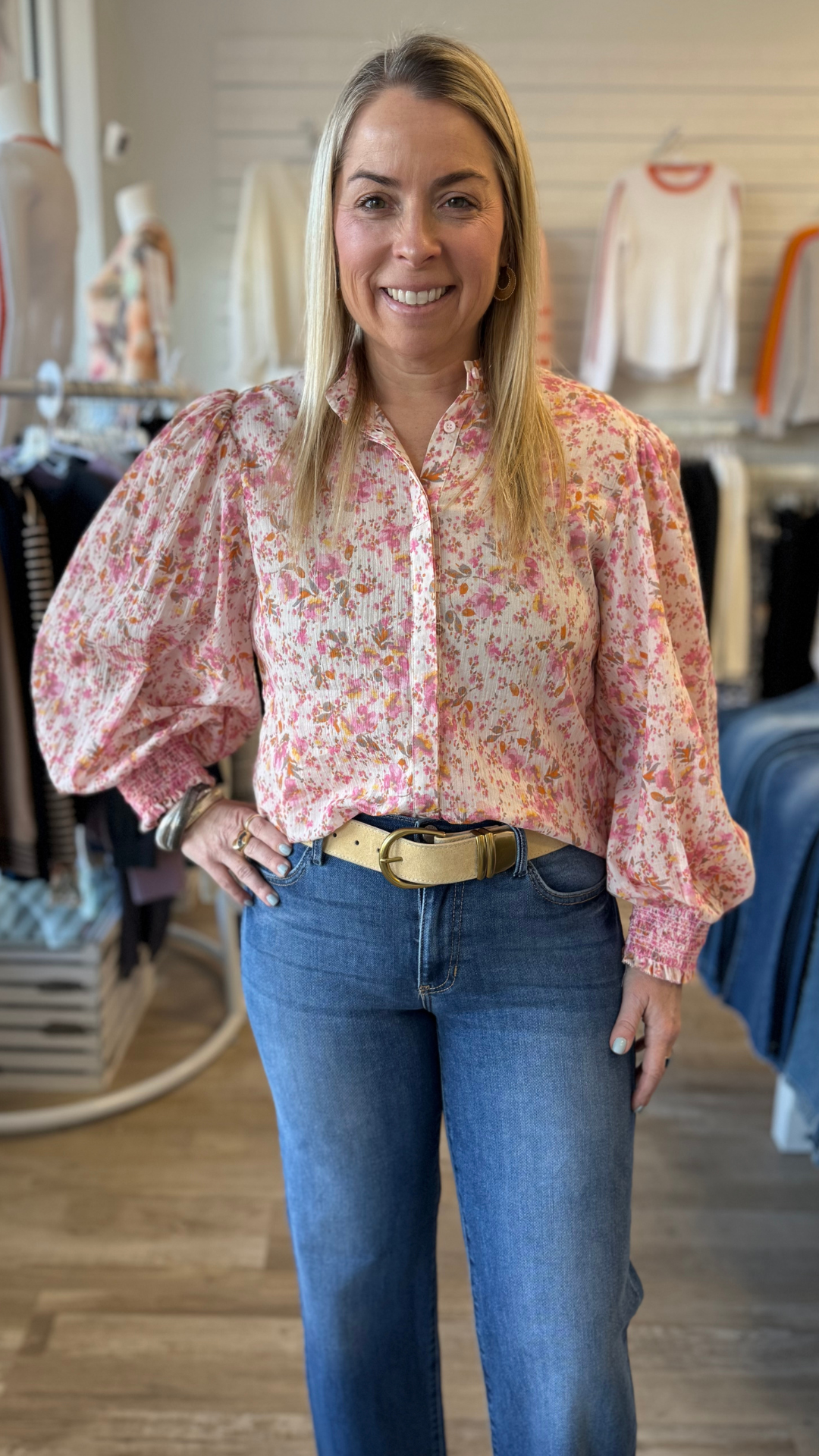 Grace Floral Top