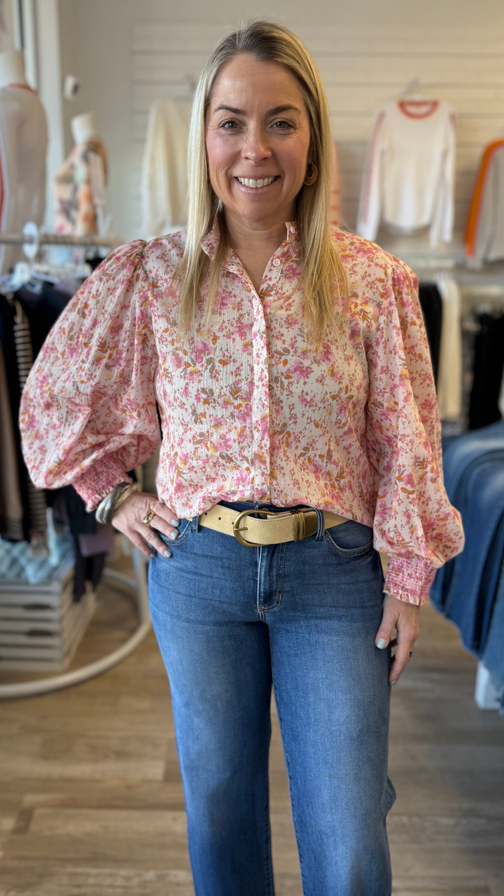 Grace Floral Top