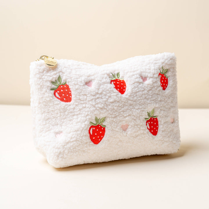 Strawberry Fields Teddy Pouch