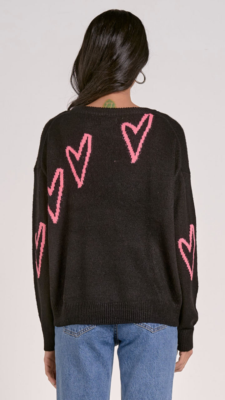 Heart Crewneck Sweater