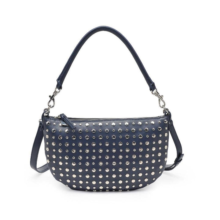 Midnight Studded Shoulder Bag Crossbody