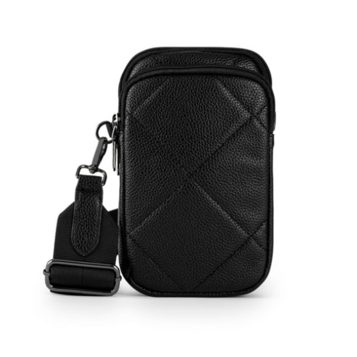 Atlas Solo Pebbled Cargo Phone Crossbody Bag