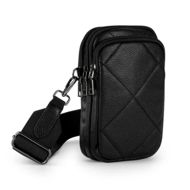 Atlas Solo Pebbled Cargo Phone Crossbody Bag