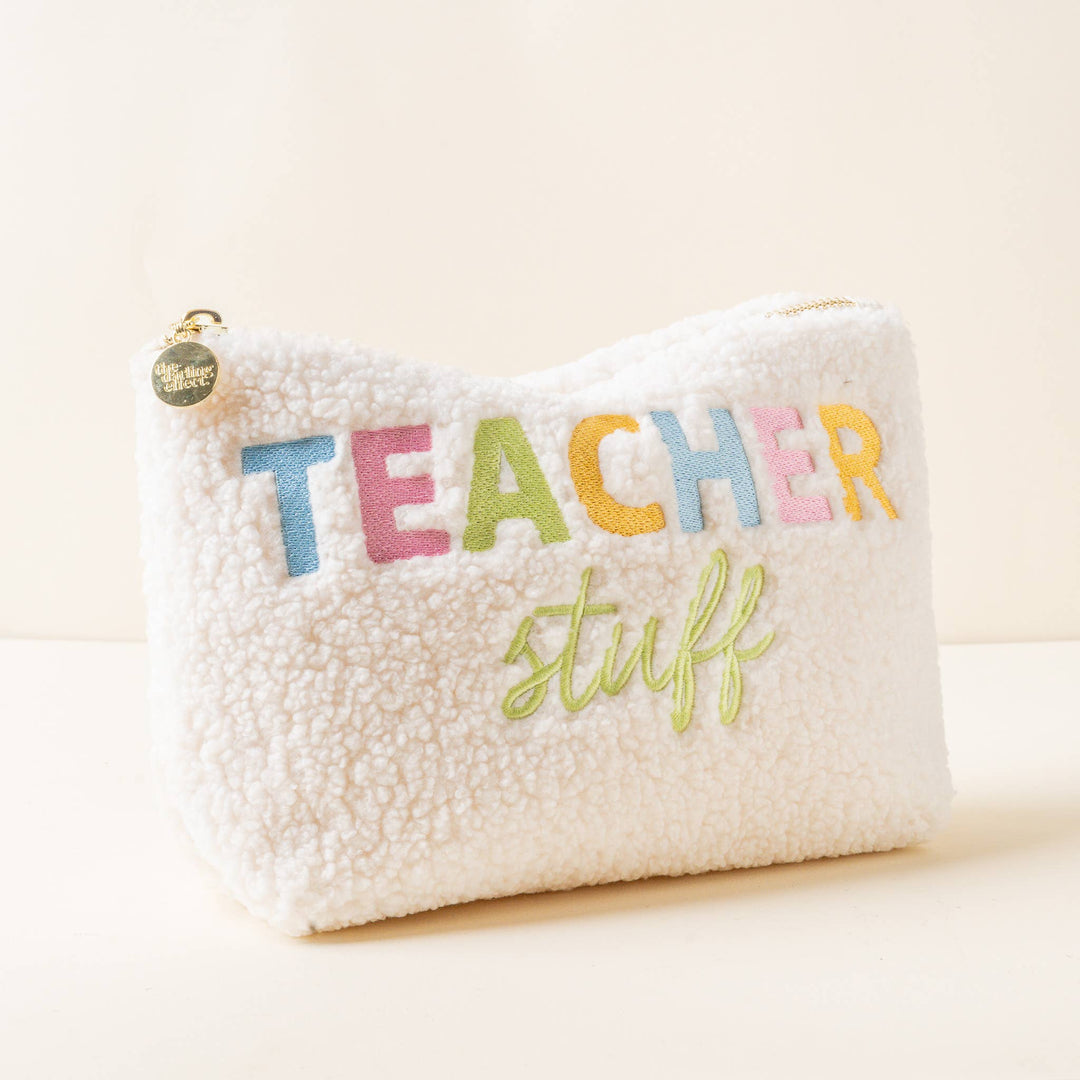 Teacher Stuff Teddy Pouch