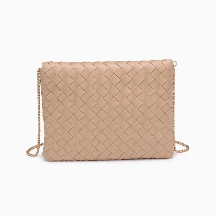 Natural Woven Clutch