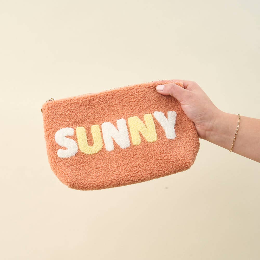 Sunny Teddy Pouch